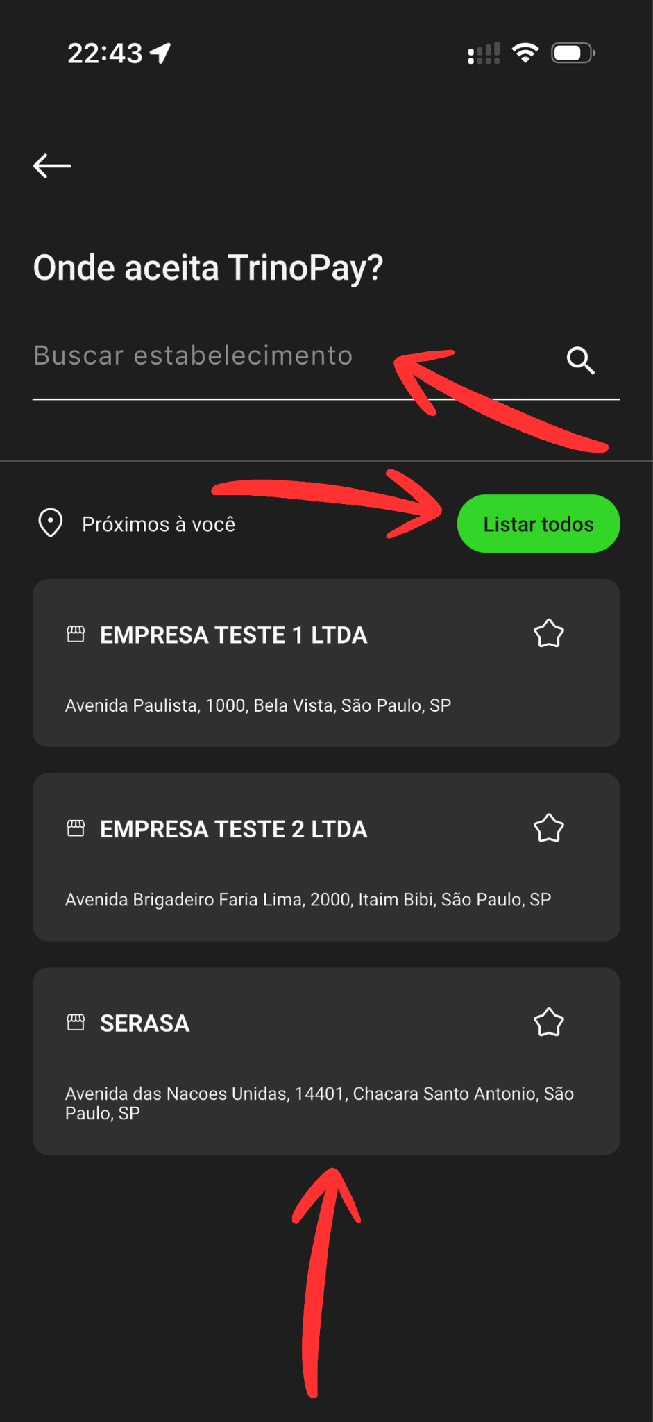 Visualizar rede credenciada